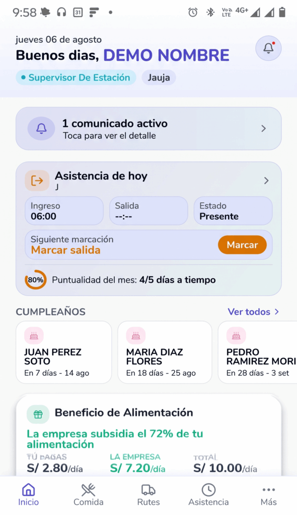 Pantalla 3 — Gestor360