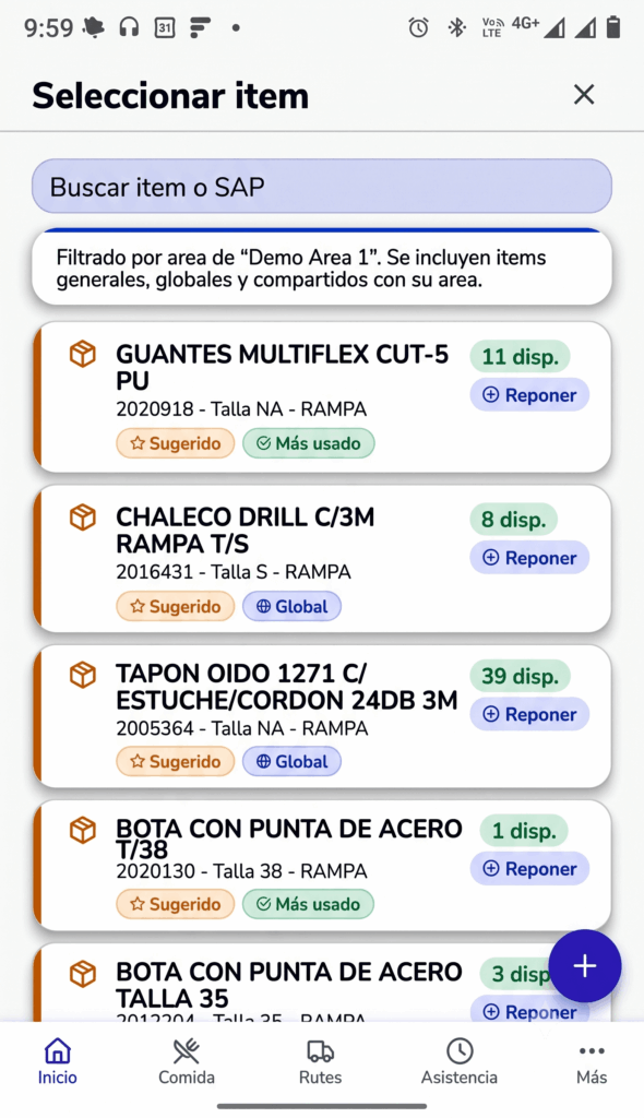 Pantalla 1 — Gestor360